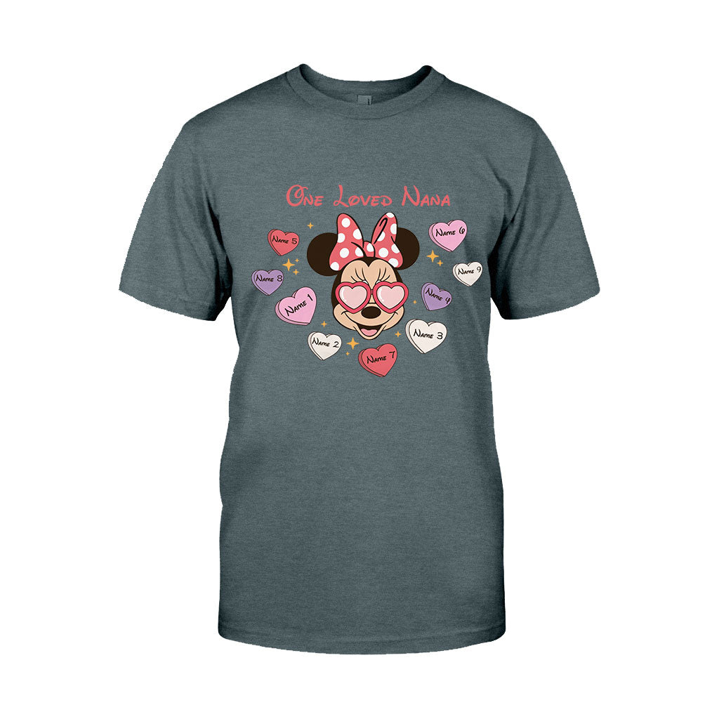 Personalized Valentine's Grandma T-Shirt & Hoodie Gift for Nana T-shirt & Hoodie GradoCreations