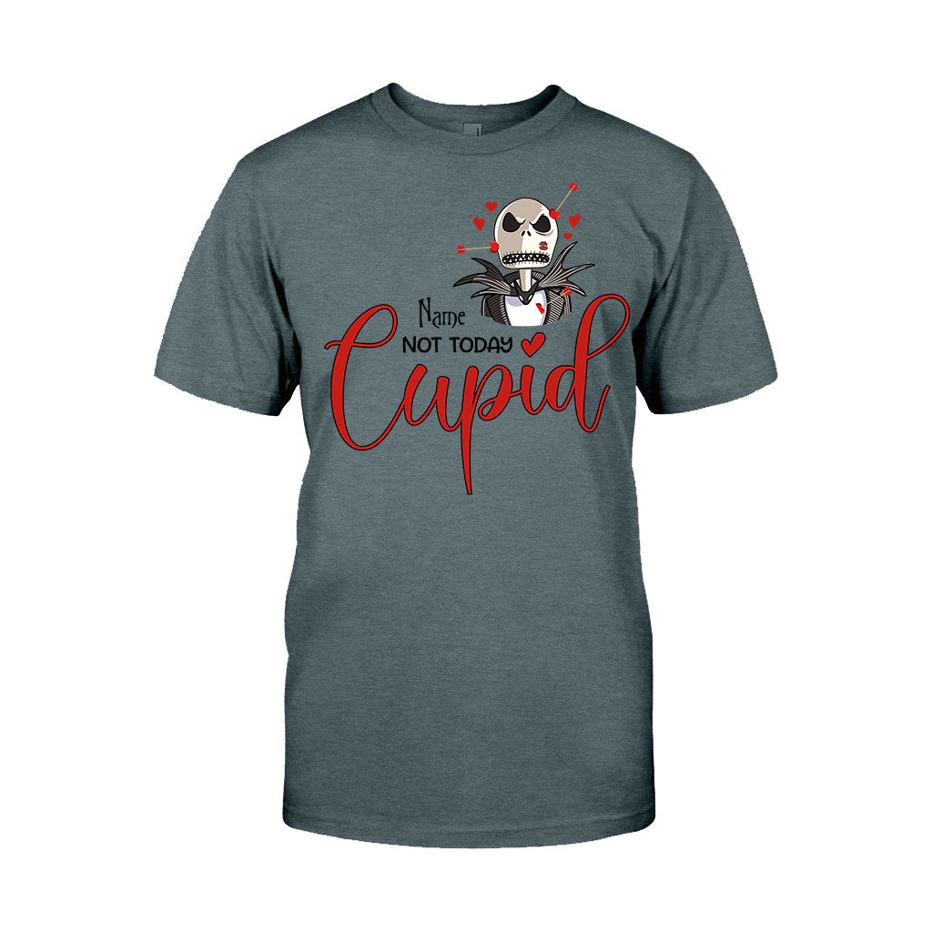 Personalized Not Today Cupid T-shirt & Hoodie Gift for Valentine T-shirt & Hoodie GradoCreations
