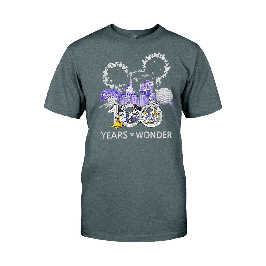 100 Years of Wonder T-shirt & Hoodie for Disney Fans T-shirt & Hoodie GradoCreations