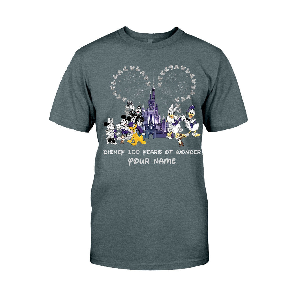 Personalized Disney 100 Years of Wonder T-shirt & Hoodie Gift T-shirt & Hoodie GradoCreations