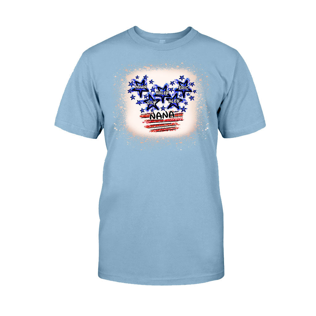 Personalized Independence Day T-shirt for Nana Custom Names Gift T-shirt & Hoodie GradoCreations