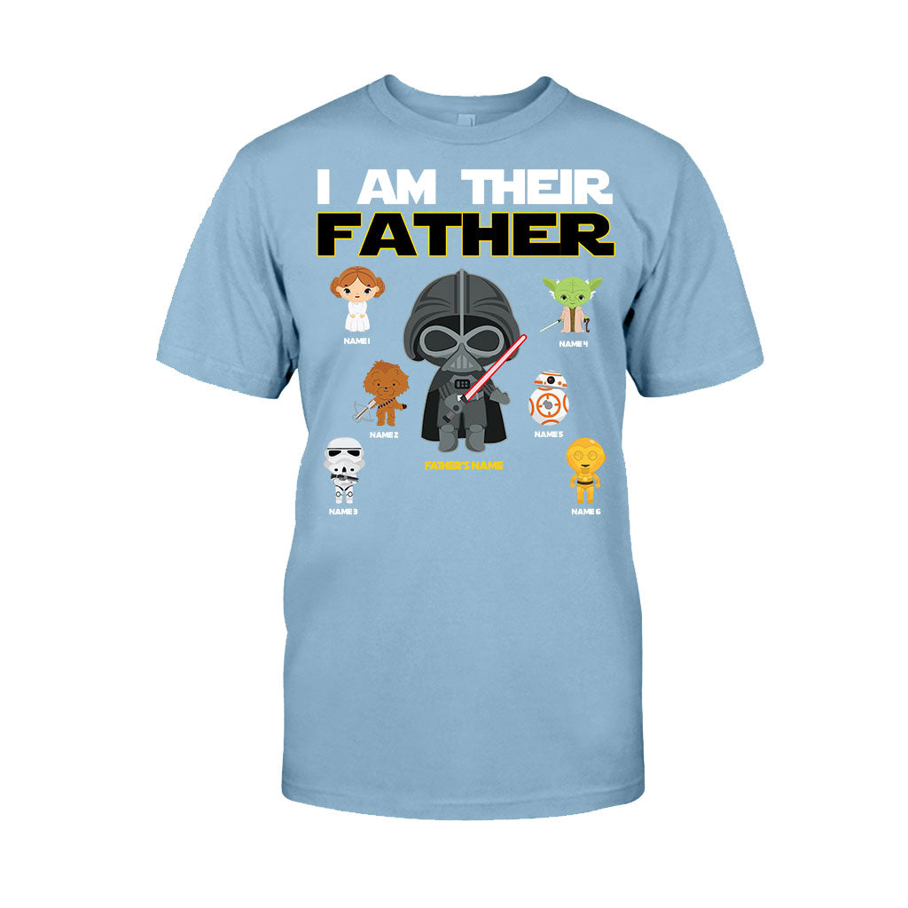 Personalized I Am Their Father T-Shirt & Hoodie Gift for Dad, Custom Name, Father's Day T-shirt & Hoodie GradoCreations