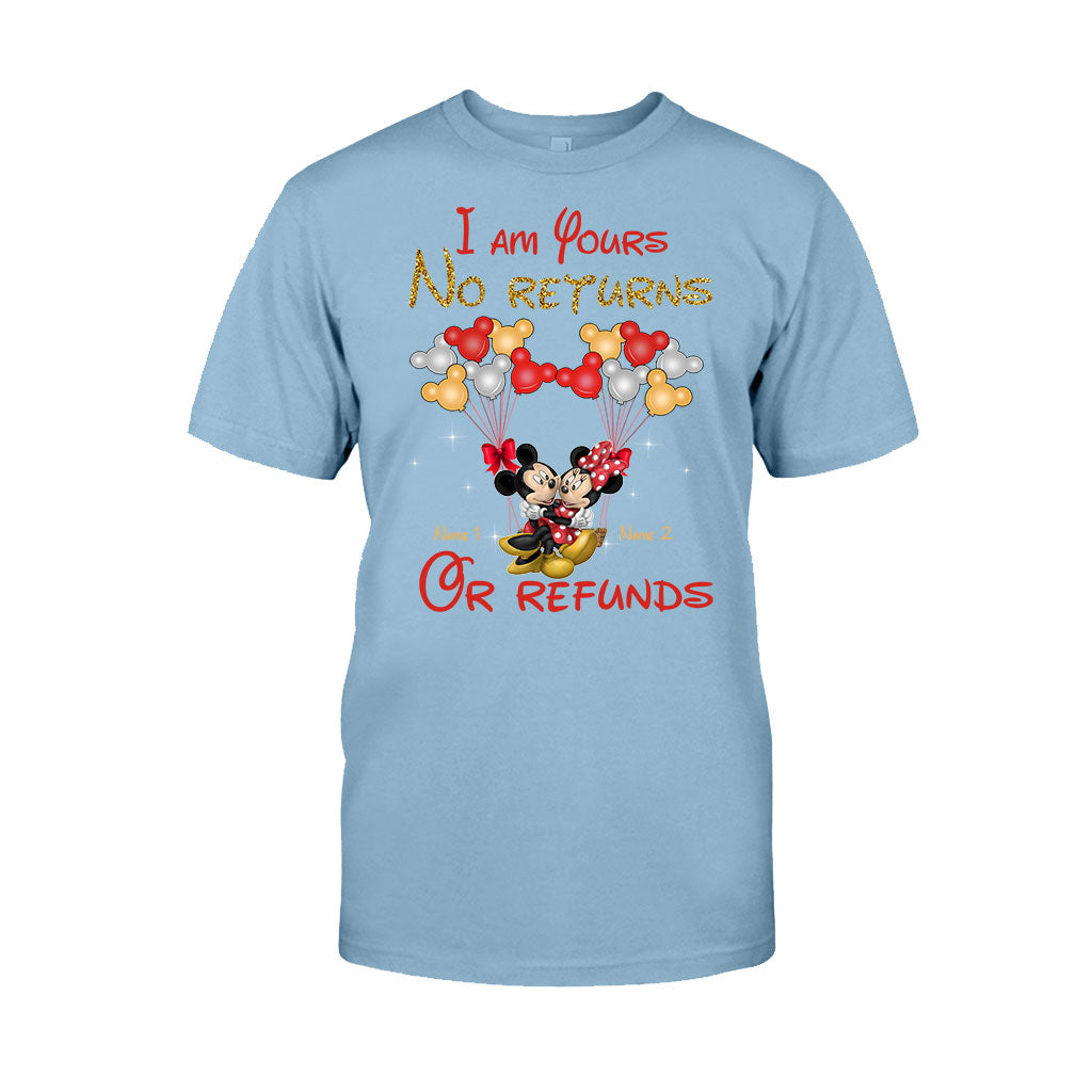 Personalized Couple T-Shirt & Hoodie with Custom Names Gift T-shirt & Hoodie GradoCreations