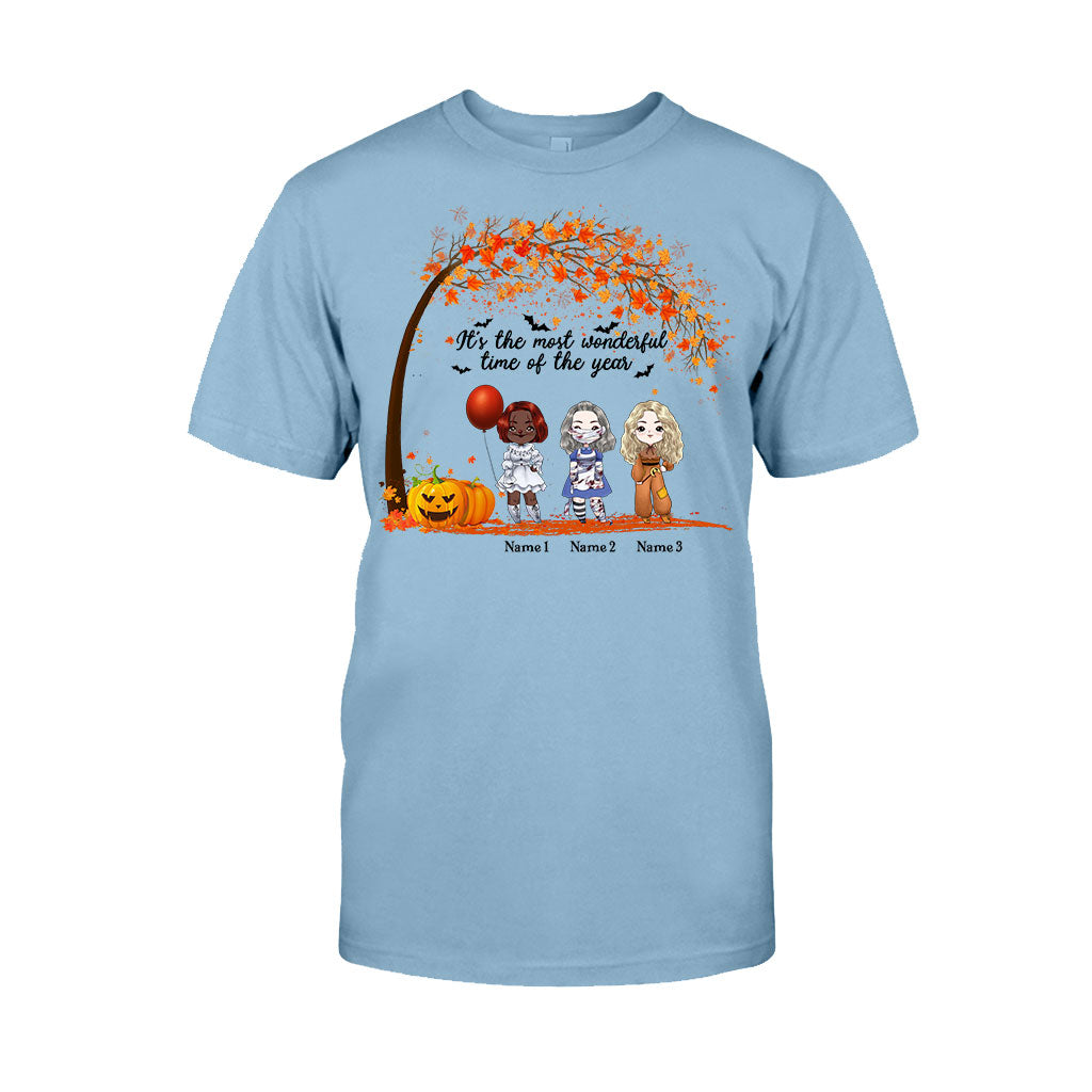 Personalized Halloween Bestie T-Shirt & Hoodie Gift for Friends T-shirt & Hoodie GradoCreations