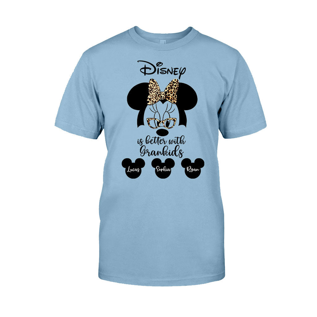 Personalized Disney Grandkids T-shirt & Hoodie Gift for Grandma T-shirt & Hoodie GradoCreations