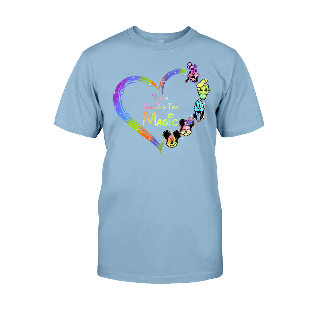 Personalized Never Too Old For Magic T-shirt & Hoodie Gift for All Ages T-shirt & Hoodie GradoCreations