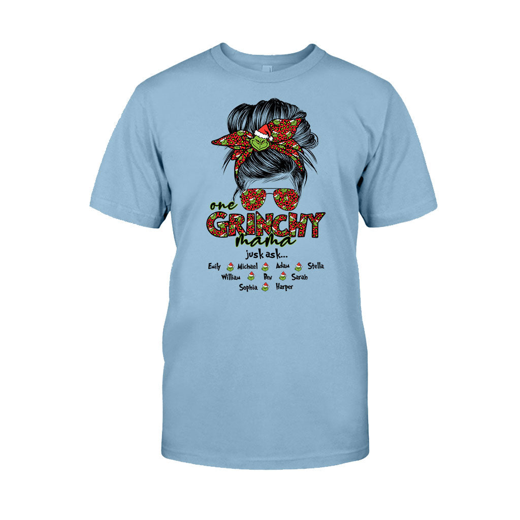 Personalized Christmas T-shirt & Hoodie Gift for Mom Life T-shirt & Hoodie GradoCreations