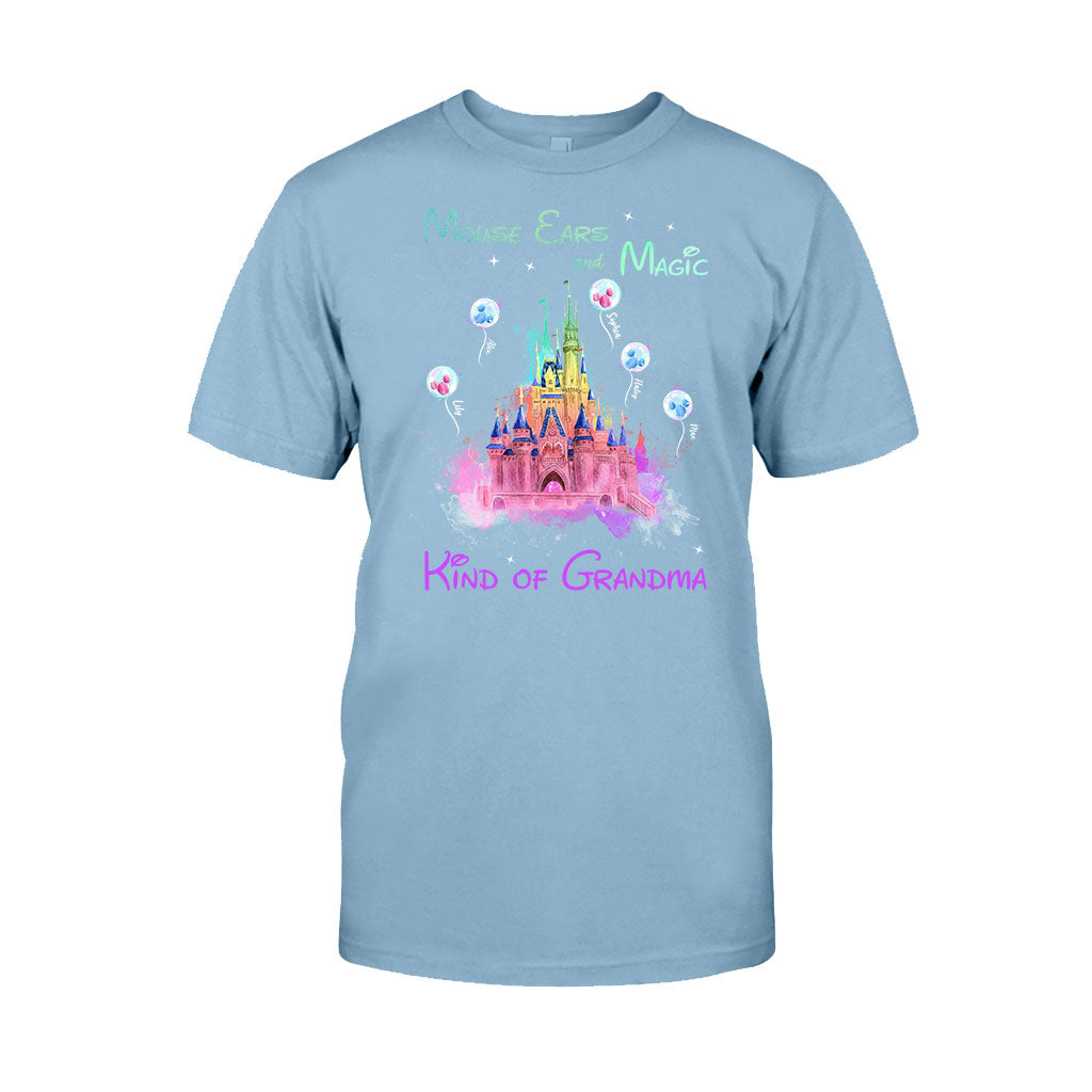 Personalized Mouse Ears T-Shirt for Grandma | Custom Magic Gift T-shirt & Hoodie GradoCreations