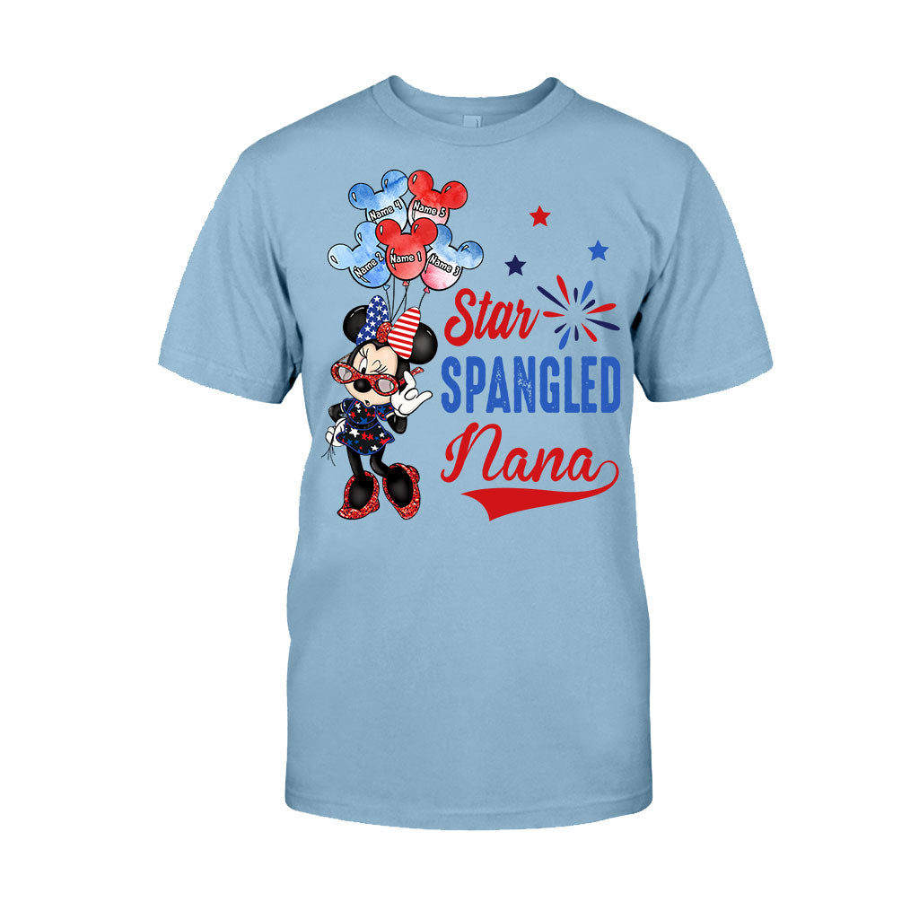 Personalized Independence Day Grandma T-shirt and Hoodie Gift T-shirt & Hoodie GradoCreations