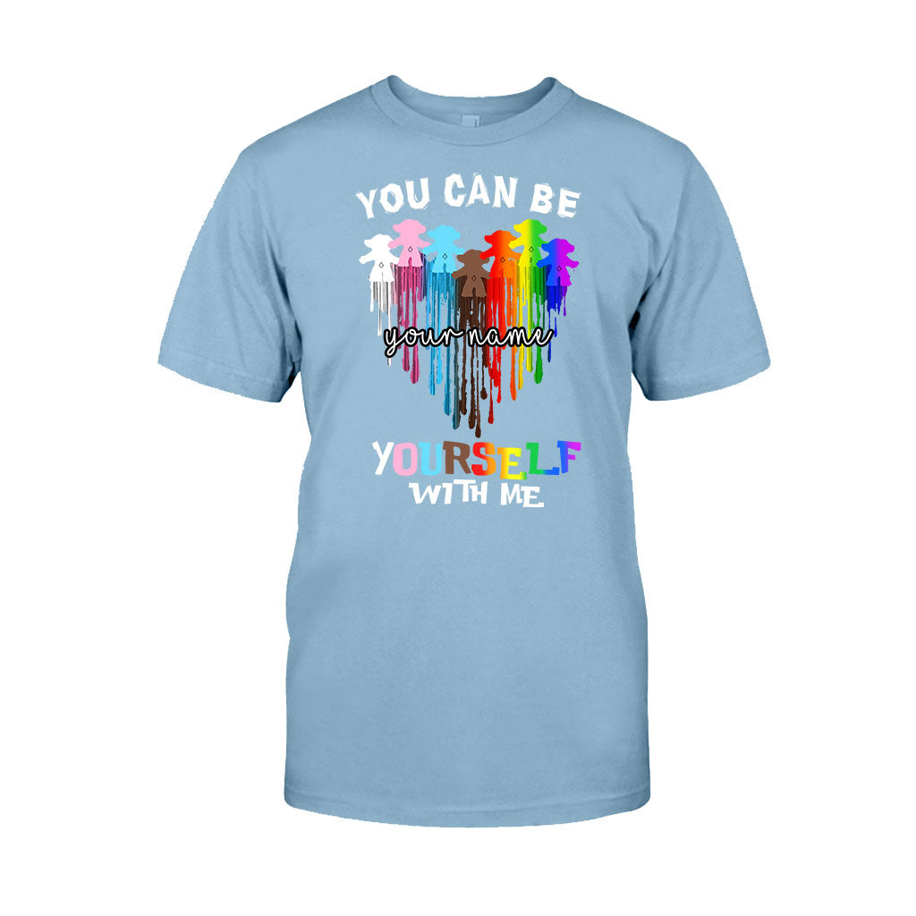 Personalized LGBT Support T-Shirt & Hoodie Custom Name Gift T-shirt & Hoodie GradoCreations