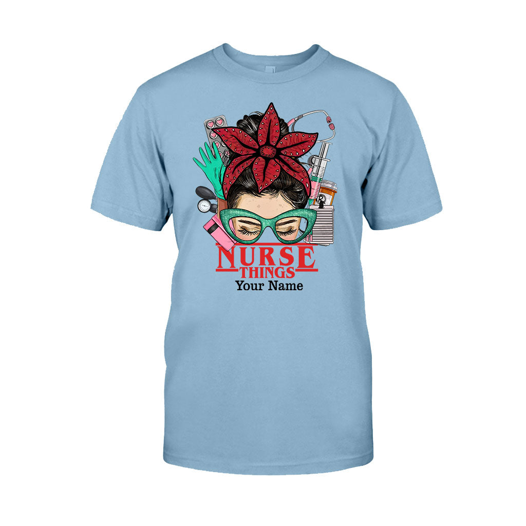 Personalized Nurse Things T-shirt & Hoodie Custom Name Gift T-shirt & Hoodie GradoCreations
