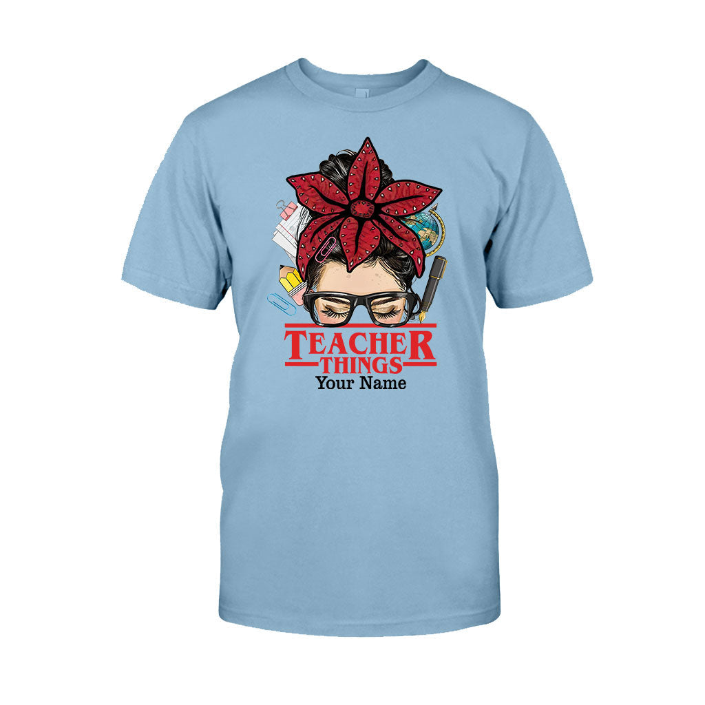 Personalized Teacher Things T-shirt & Hoodie Custom Name Gift T-shirt & Hoodie GradoCreations