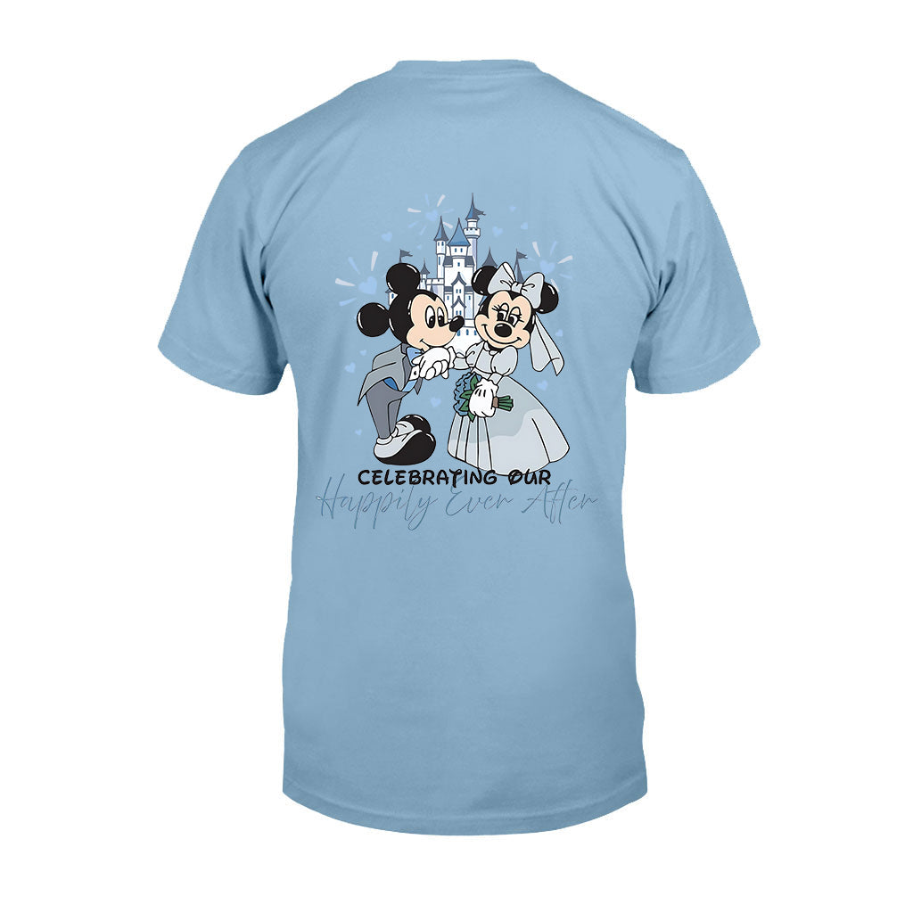 Personalized Disney Mouse T-Shirt & Hoodie for Couples - Custom Name & Date Gift T-shirt & Hoodie GradoCreations