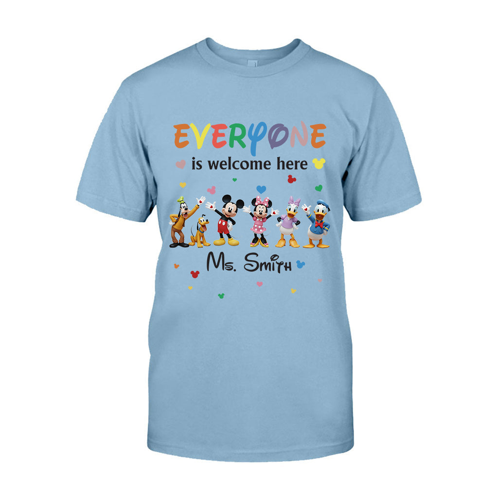 Personalized 'Everyone Is Welcome Here' T-shirt & Hoodie for Kids T-shirt & Hoodie GradoCreations