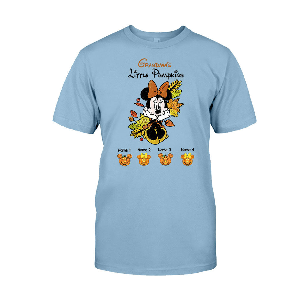 Personalized Grandma T-Shirt & Hoodie with Little Pumpkins Design T-shirt & Hoodie GradoCreations