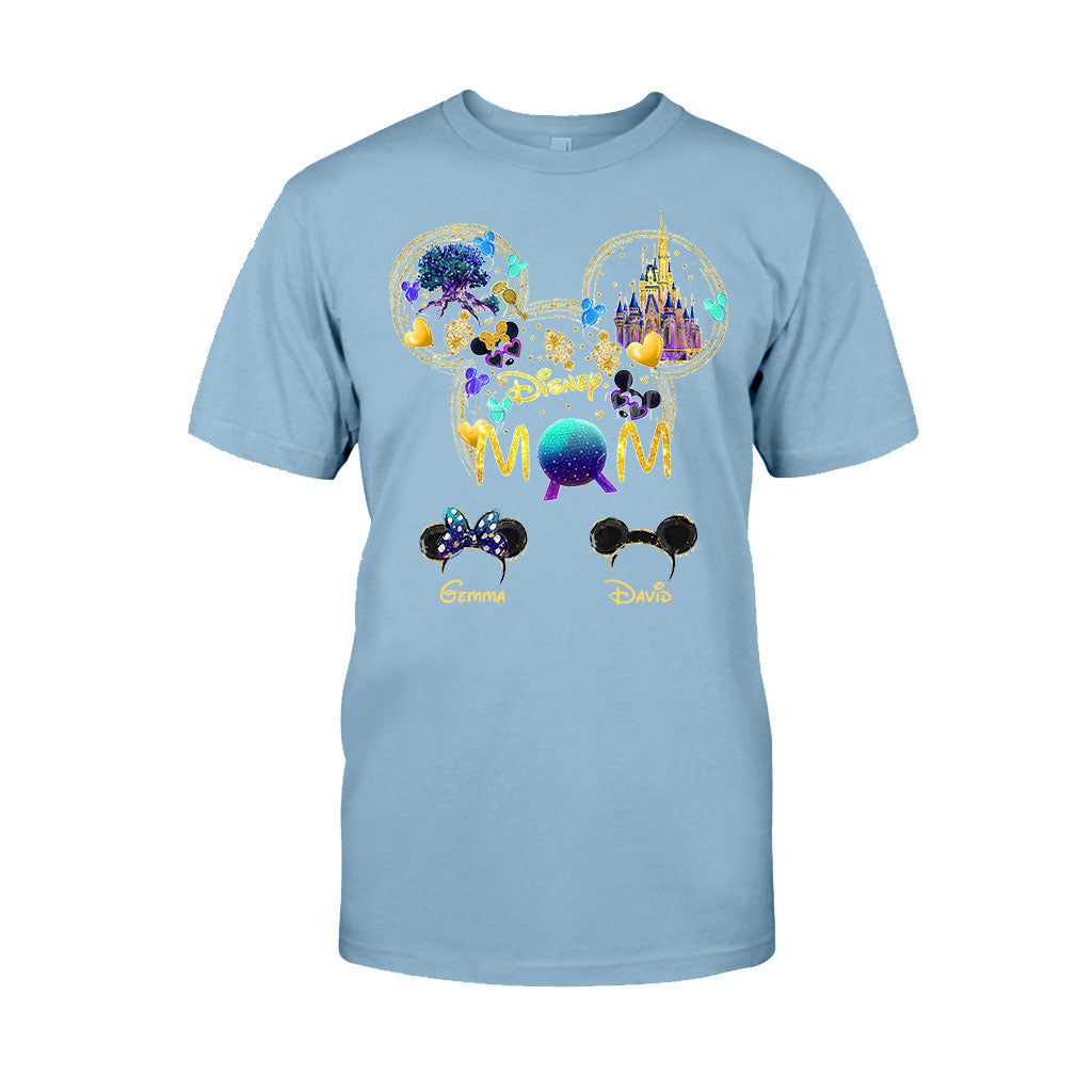 Personalized Disney Mom T-shirt Custom Name Gift for Mother's Day T-shirt & Hoodie GradoCreations