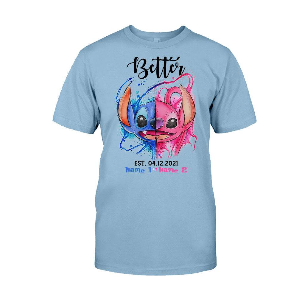 Personalized Couple Ohana T-shirts Hoodies Unique Gift Idea T-shirt & Hoodie GradoCreations