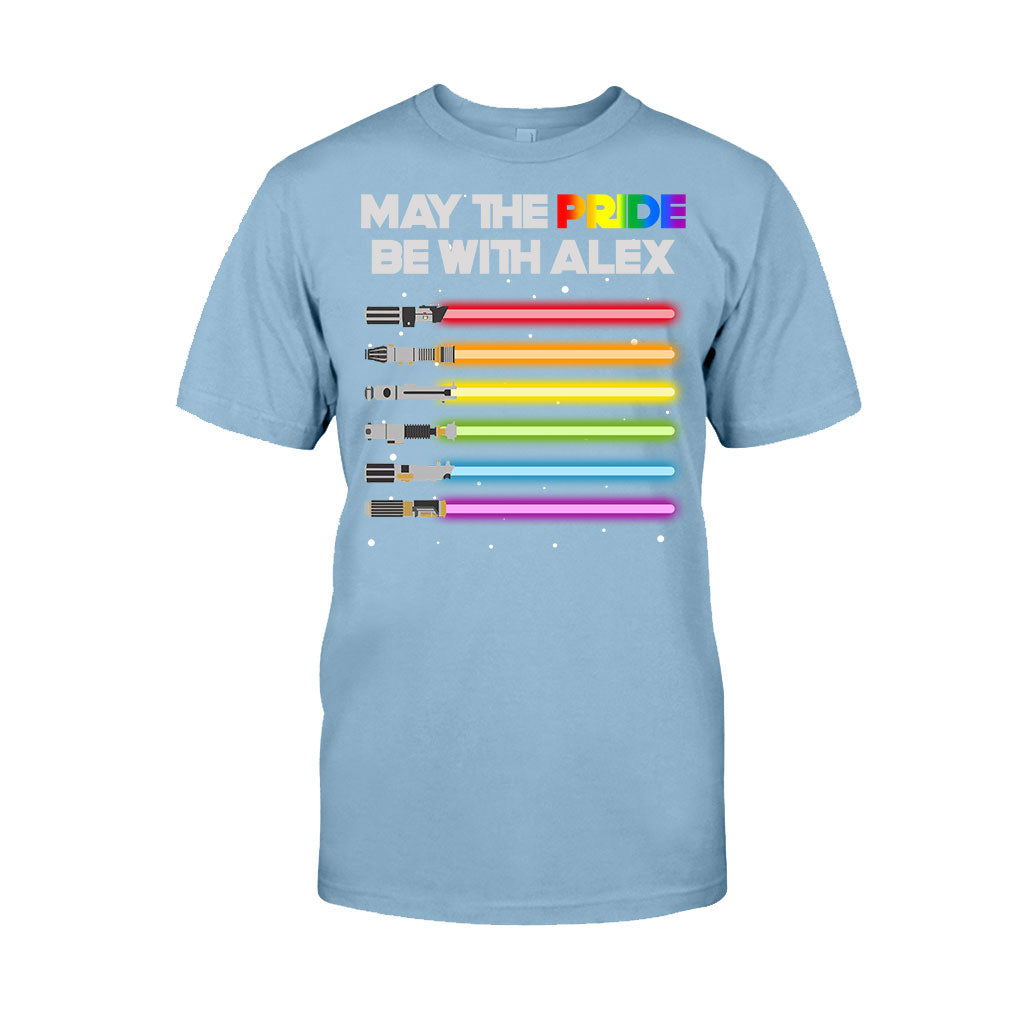 Personalized LGBT Pride T-shirt & Hoodie with Custom Name T-shirt & Hoodie GradoCreations