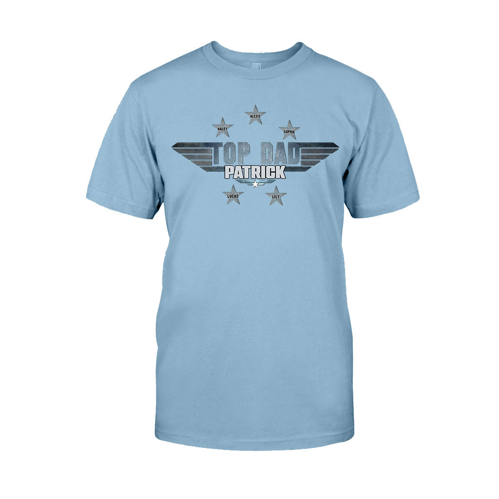 Personalized Top Dad T-shirt & Hoodie Gift with Custom Name T-shirt & Hoodie GradoCreations