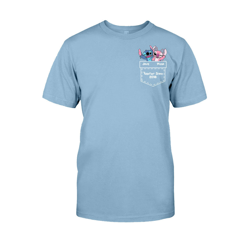 Personalized Ohana T-Shirt & Hoodie Custom Name Gift for Couples T-shirt & Hoodie GradoCreations