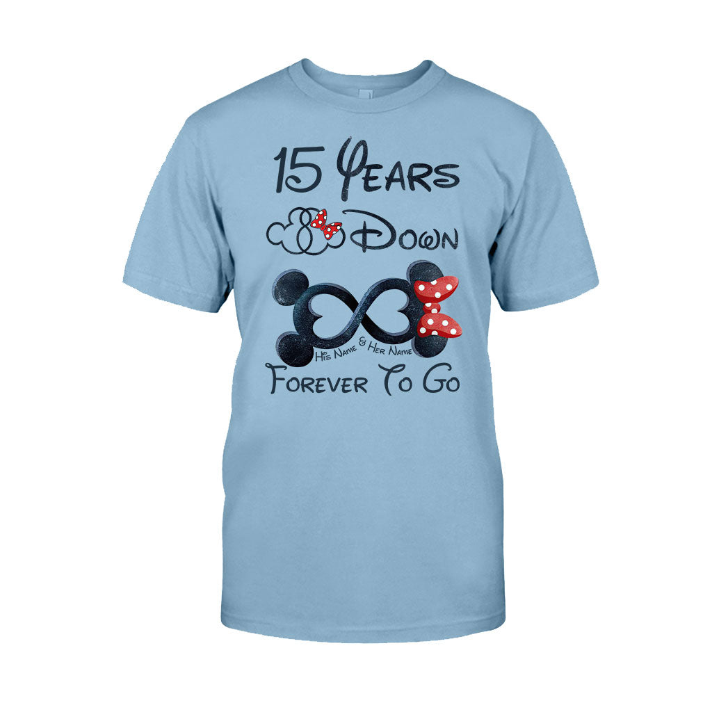 Personalized Forever To Go Mouse T-shirt & Hoodie Gift for Couples T-shirt & Hoodie GradoCreations
