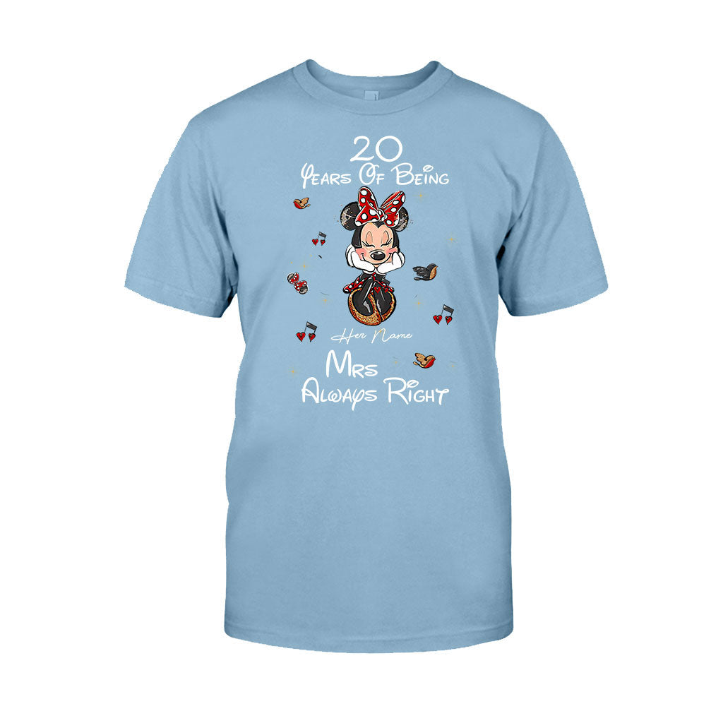 Personalized Couple T-shirt & Hoodie Custom Name Gift Idea T-shirt & Hoodie GradoCreations