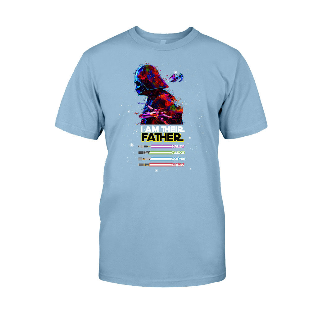 Personalized I Am Their Father T-shirt & Hoodie Gift for Dad T-shirt & Hoodie GradoCreations