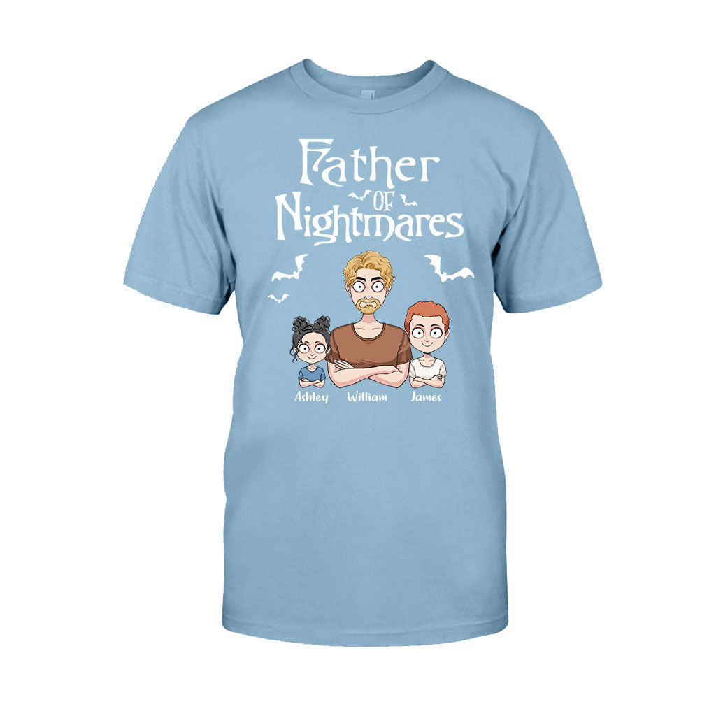Personalized Father Of Nightmares T-Shirt & Hoodie for Dad T-shirt & Hoodie GradoCreations