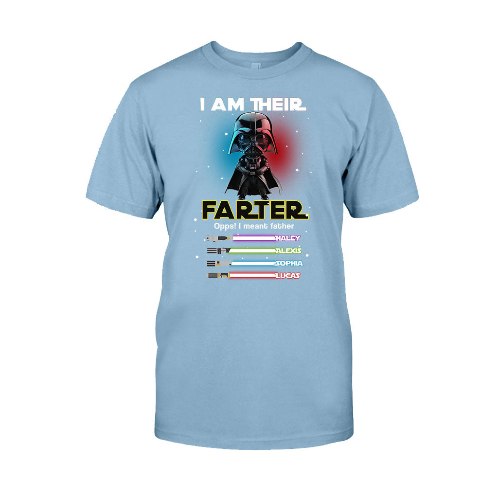Personalized Father's Day T-shirt & Hoodie Custom Family Names Gift for Dad T-shirt & Hoodie GradoCreations