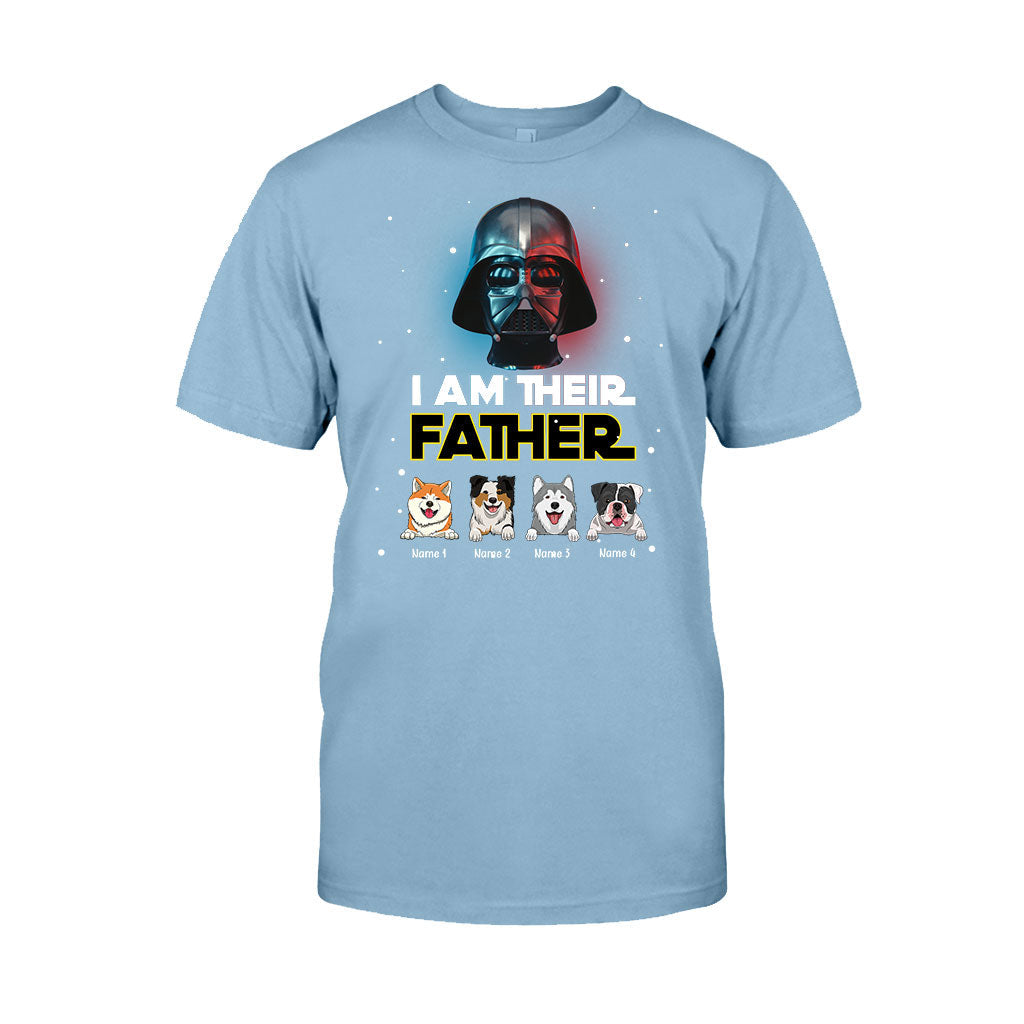 Personalized Dog Dad T-Shirt and Hoodie - I Am Their Father Gift T-shirt & Hoodie GradoCreations