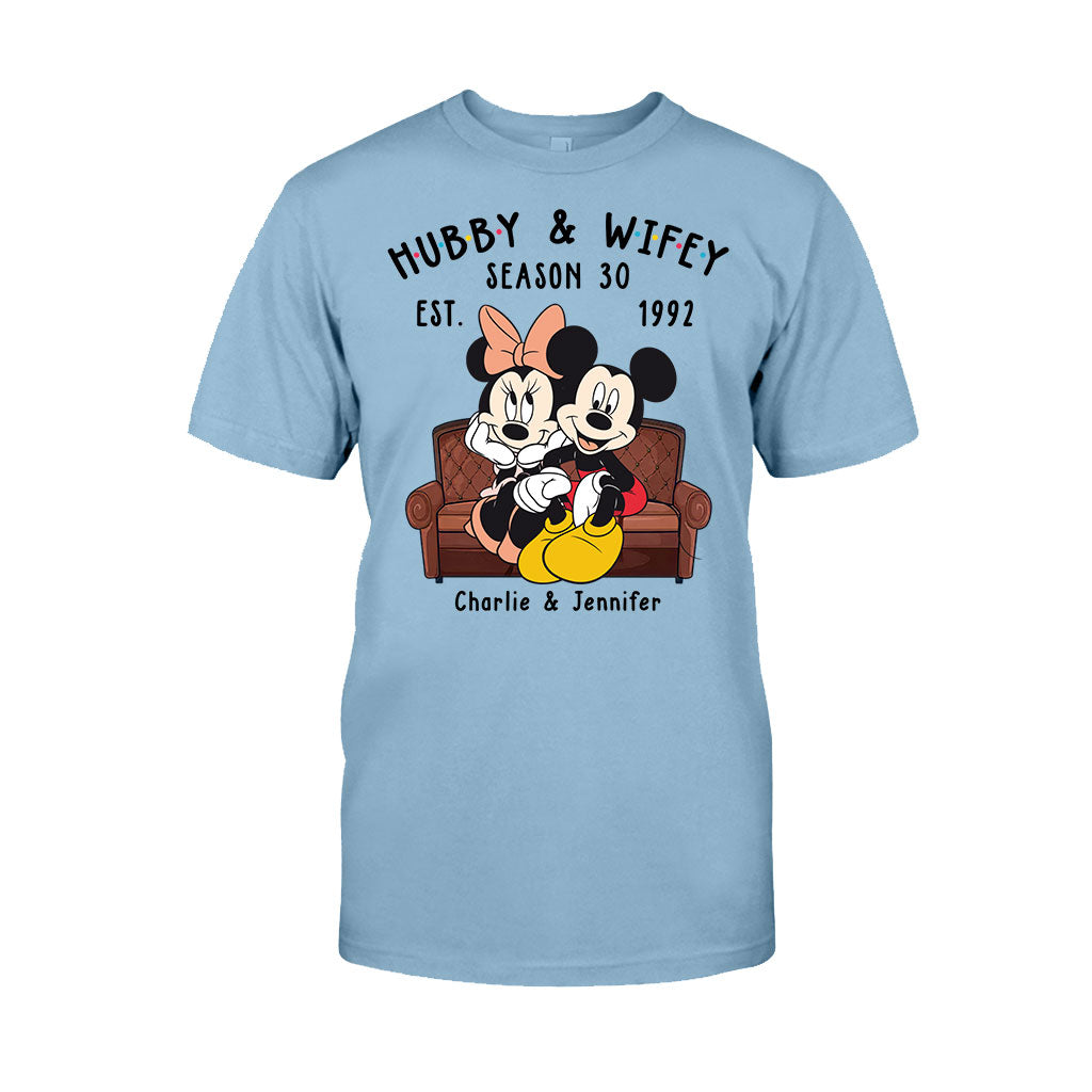 Personalized Couple Mouse T-shirt & Hoodie Gift for Anniversaries T-shirt & Hoodie GradoCreations