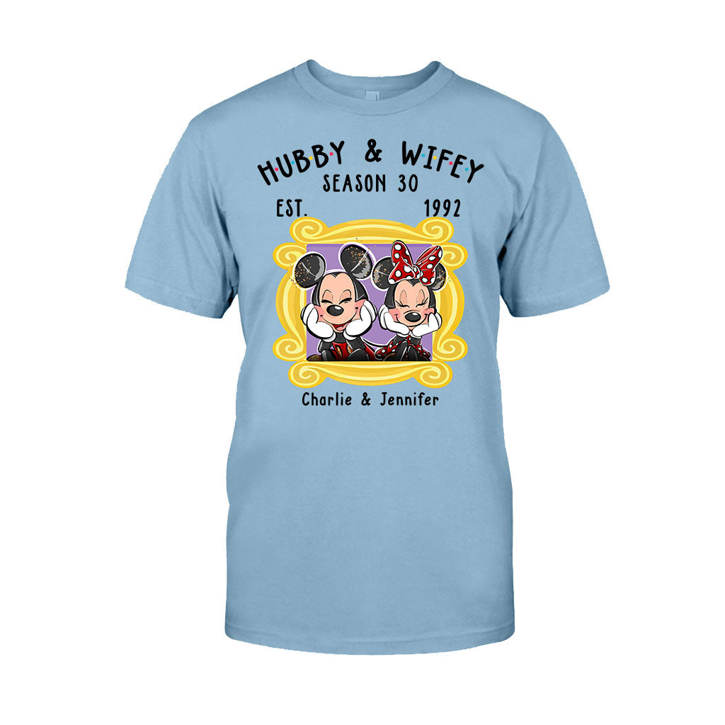 Personalized Couple T-shirt and Hoodie with Cute Design for Anniversary T-shirt & Hoodie GradoCreations