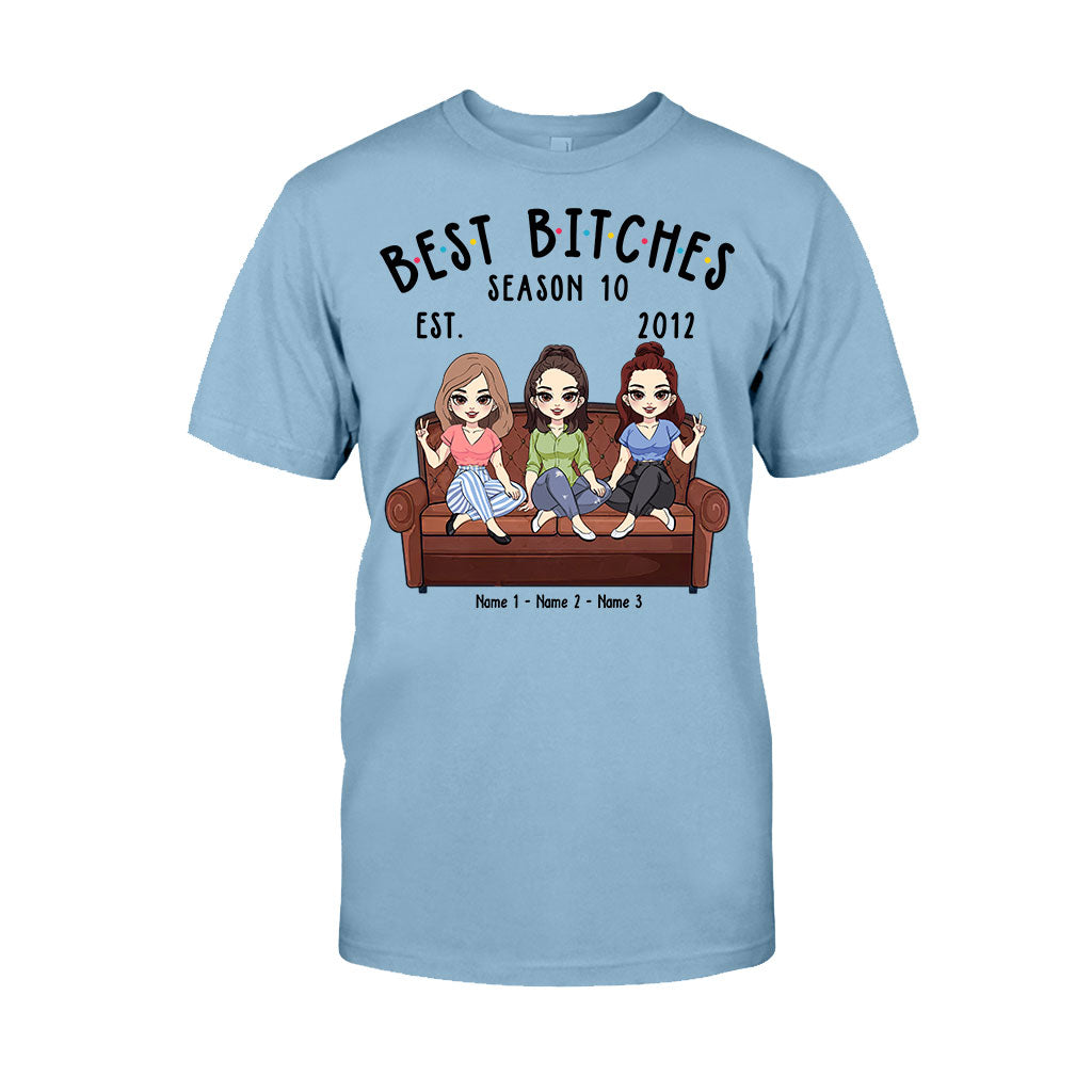Personalized Bestie T-shirt and Hoodie Gift for Friends T-shirt & Hoodie GradoCreations