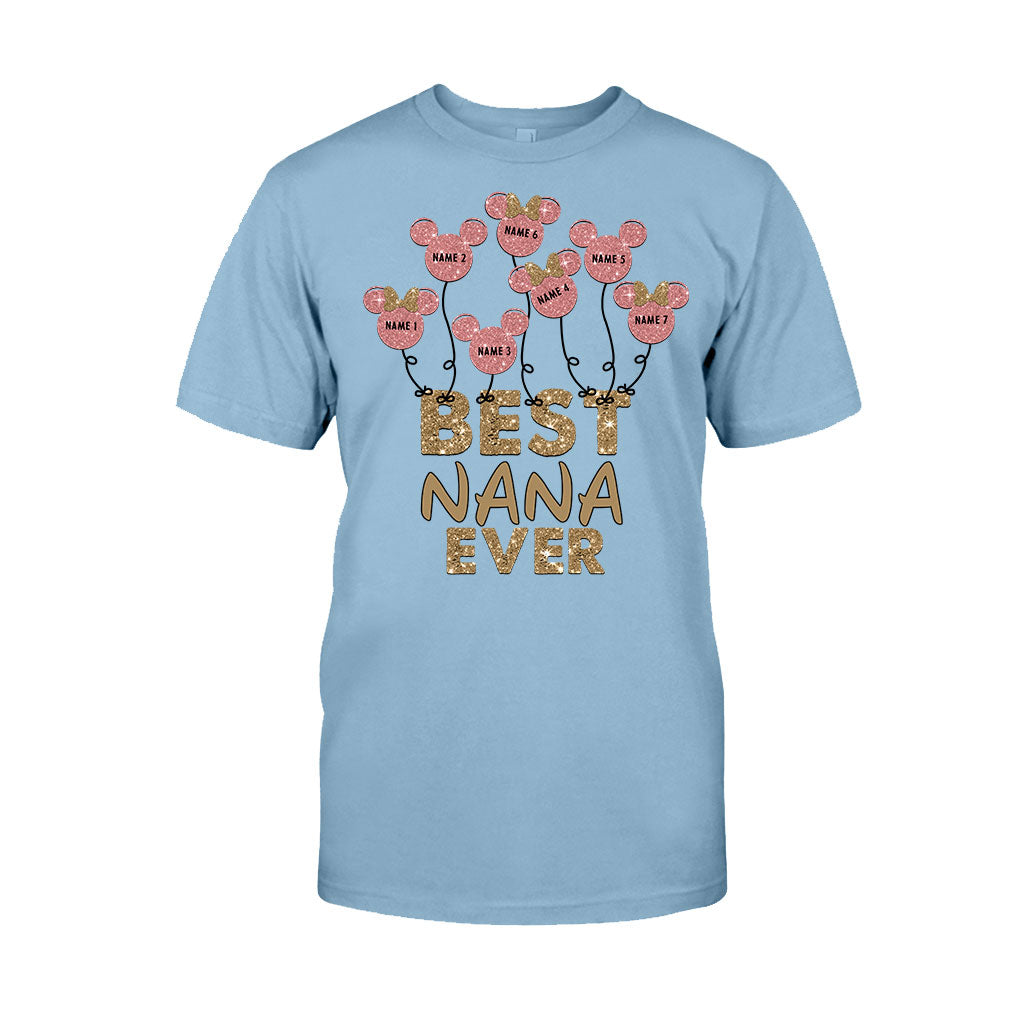 Personalized Mother's Day Mouse T-Shirt & Hoodie Gift for Nana T-shirt & Hoodie GradoCreations