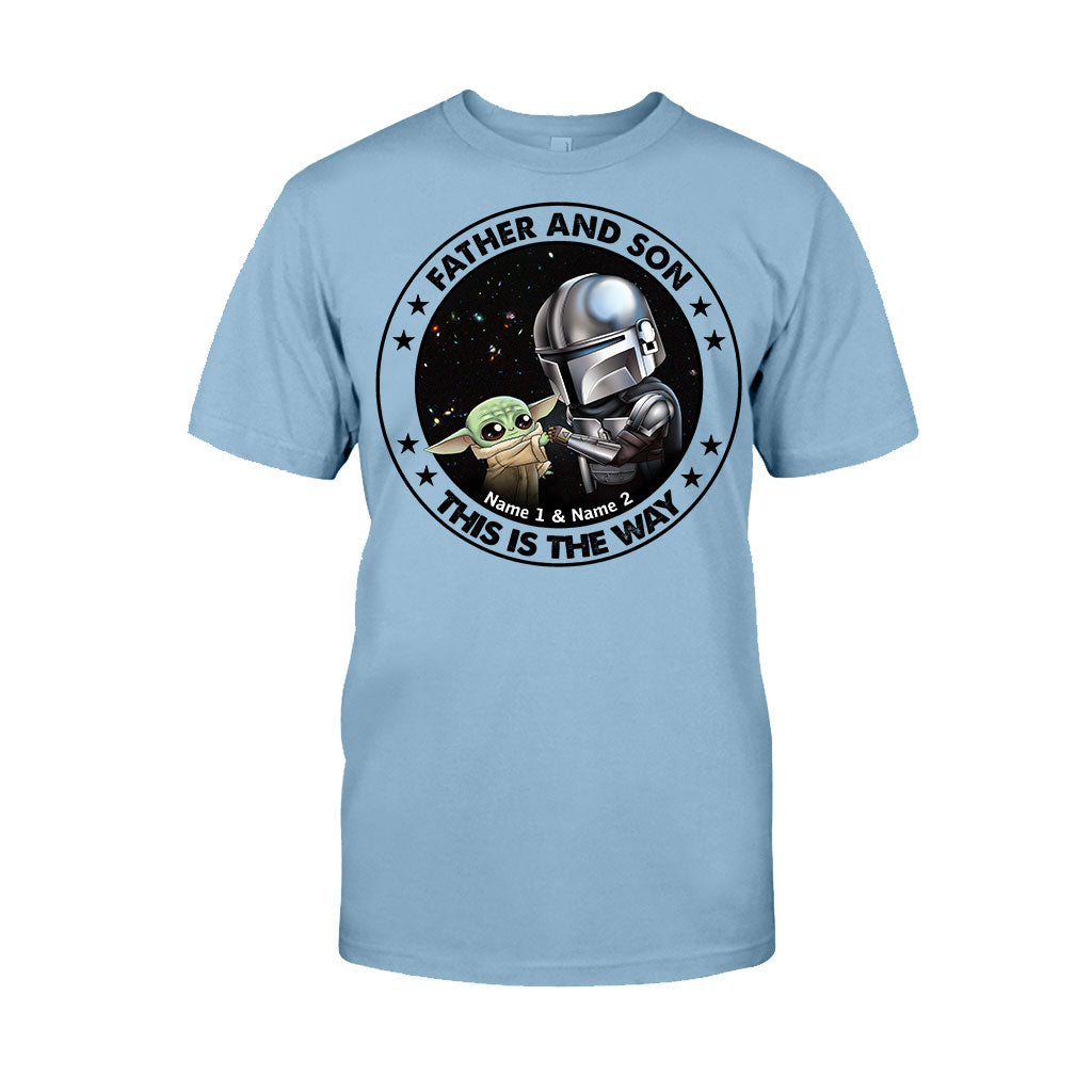 Personalized Father's Day T-shirt & Hoodie with Star Wars Theme T-shirt & Hoodie GradoCreations