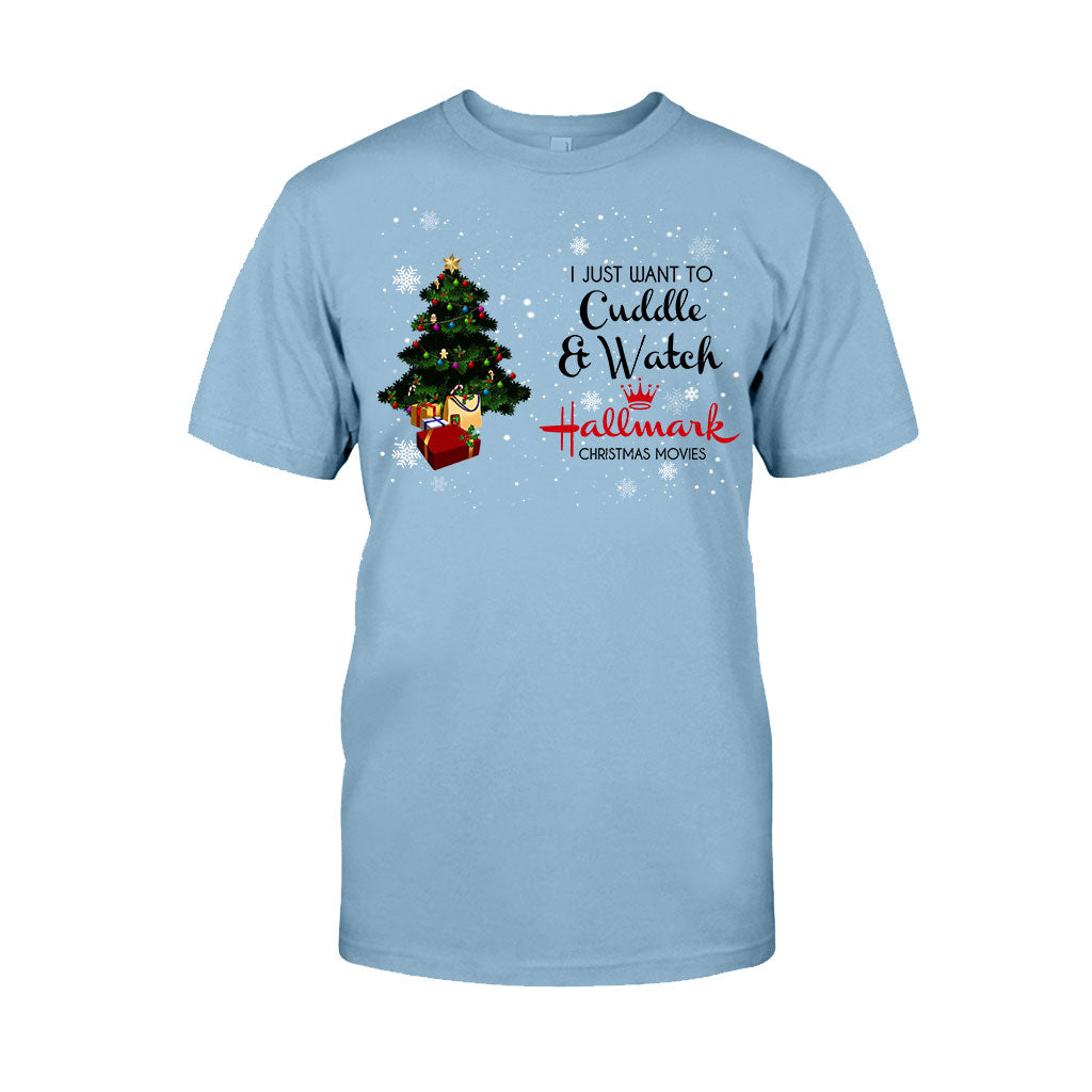Personalized Christmas T-shirt & Hoodie for Cuddle Lovers T-shirt & Hoodie GradoCreations