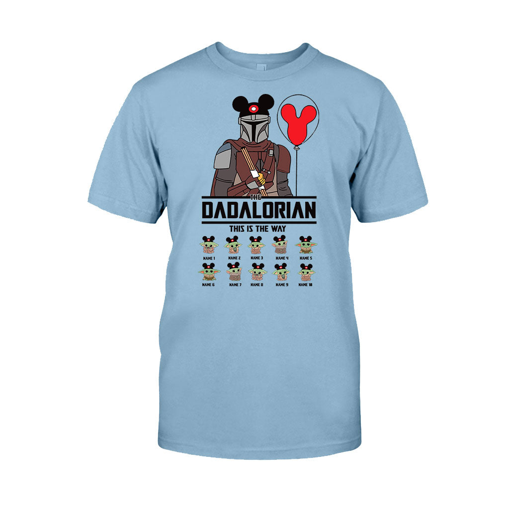 Personalized DADALORIAN T-Shirt & Hoodie Gift for Dad T-shirt & Hoodie GradoCreations