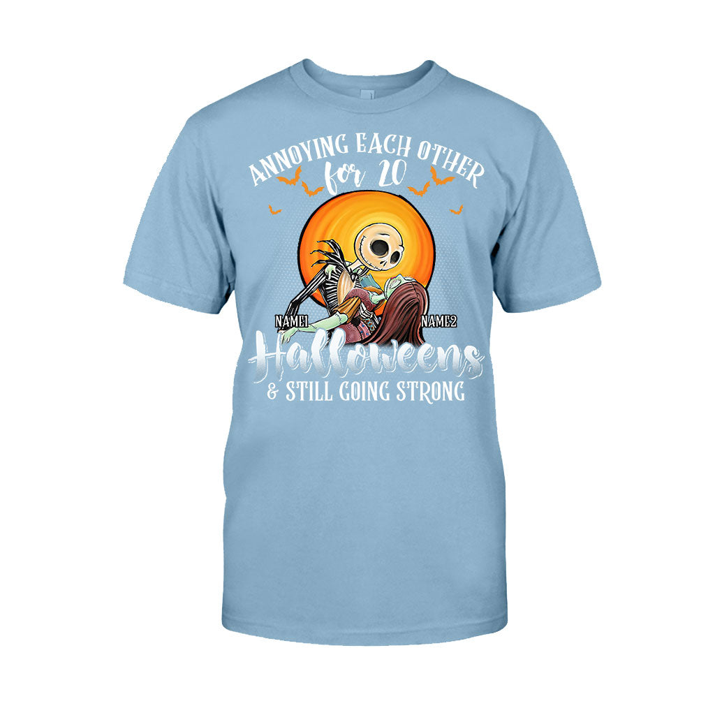 Personalized Halloween T-shirt & Hoodie Custom Names Gift T-shirt & Hoodie GradoCreations