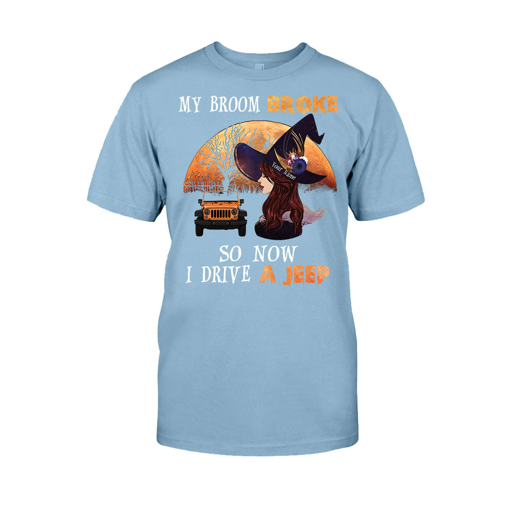 Personalized Halloween T-Shirt & Hoodie Custom Name for Jeep Lovers T-shirt & Hoodie GradoCreations