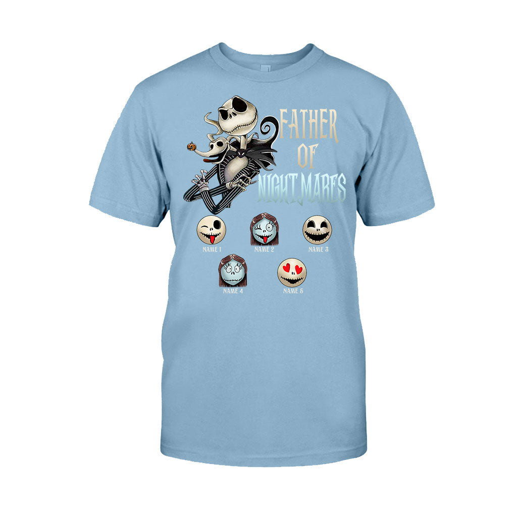 Personalized Father's Day Nightmare T-shirt & Hoodie Gift for Dad T-shirt & Hoodie GradoCreations