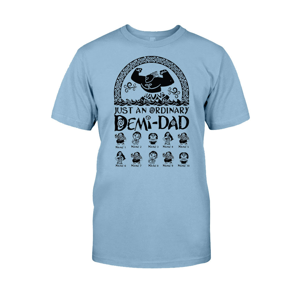 Personalized Demi-Dad T-Shirt & Hoodie Custom Name Gift for Father's Day T-shirt & Hoodie GradoCreations