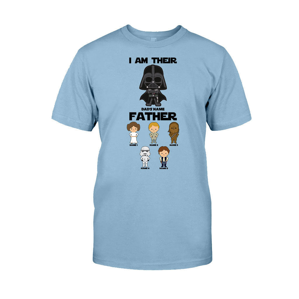 Personalized I Am Their Father T-shirt & Hoodie for Dad T-shirt & Hoodie GradoCreations