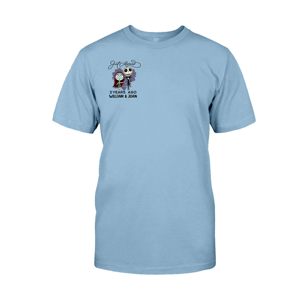 Personalized Just Married Couple T-shirt & Hoodie Gift T-shirt & Hoodie GradoCreations