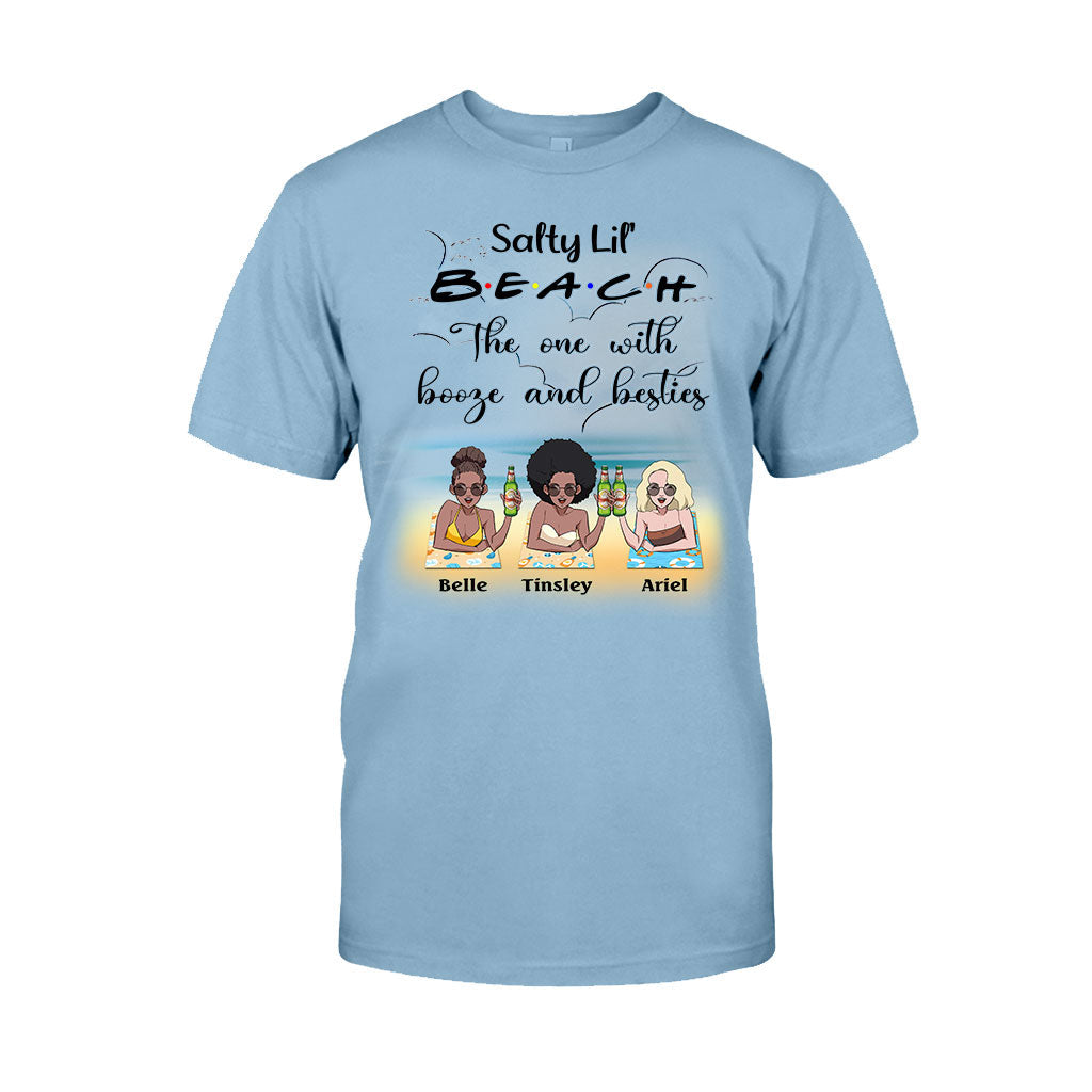 Personalized Salty Lil' Besties T-shirt & Hoodie Gift for Friends T-shirt & Hoodie GradoCreations
