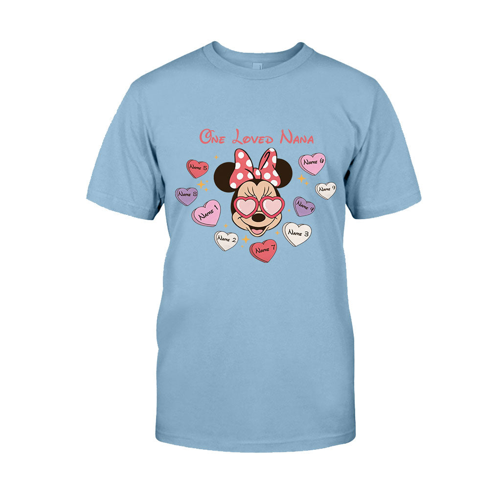 Personalized Valentine's Grandma T-Shirt & Hoodie Gift for Nana T-shirt & Hoodie GradoCreations