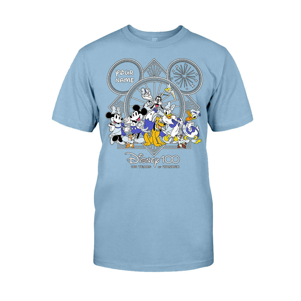 Personalized Disney 100 Years T-shirt & Hoodie with Custom Name for Birthday & Christmas T-shirt & Hoodie GradoCreations