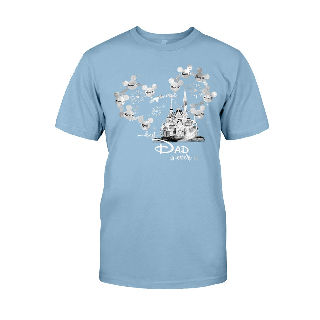 Personalized Best Dad Ever T-Shirt & Hoodie Gift for Father's Day T-shirt & Hoodie GradoCreations