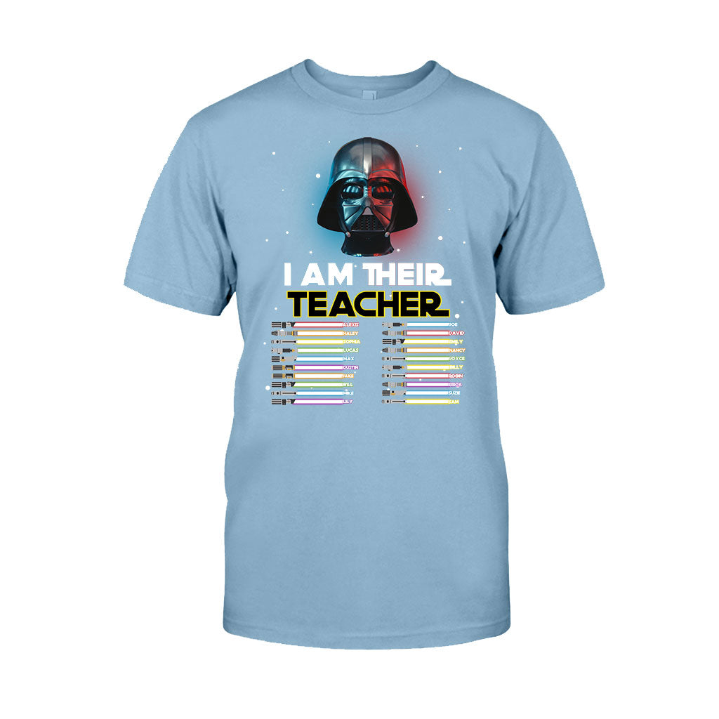 Personalized Teacher T-Shirt Custom Names Star Wars Gift T-shirt & Hoodie GradoCreations