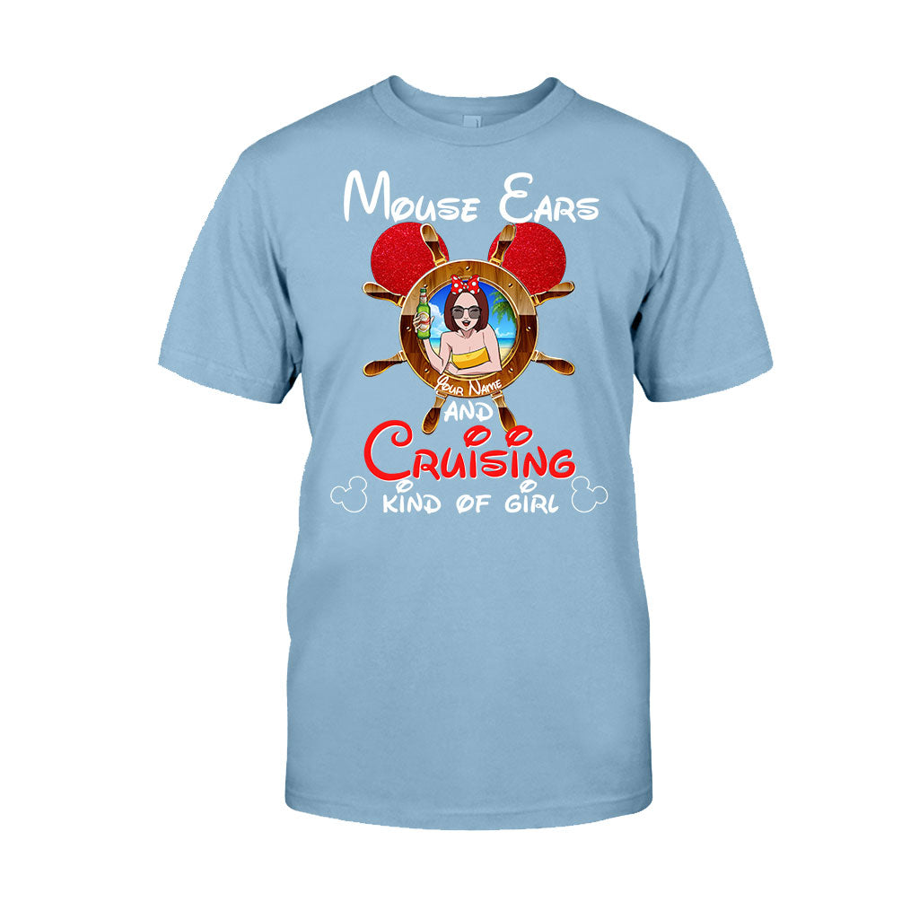 Personalized Mouse Ears Cruising T-shirt & Hoodie Gift for Her T-shirt & Hoodie GradoCreations