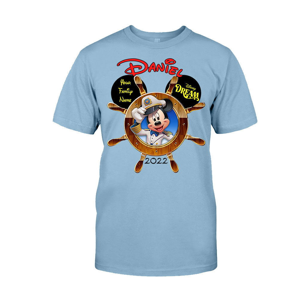 Personalized Mickey Mouse Ears Cruise T-shirt & Hoodie Gift for Family T-shirt & Hoodie GradoCreations